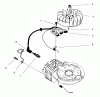 Rasenmäher 22026 - Toro Side Discharge Mower (SN: 9900001 - 9999999) (1999) Ersatzteile IGNITION ASSEMBLY (MODEL NO. 47PT7-3)