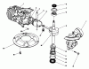 Rasenmäher 22035 - Toro Walk-Behind Mower (SN: 1000001 - 1999999) (1991) Ersatzteile CRANKSHAFT ASSEMBLY (MODEL NO. 47PL0-3)