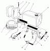 Rasenmäher 22030 - Toro Walk-Behind Mower (SN: 5000001 - 5999999) (1985) Ersatzteile GAS TANK ASSEMBLY