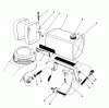Rasenmäher 22035 - Toro Walk-Behind Mower (SN: 6000001 - 6999999) (1986) Ersatzteile GAS TANK ASSEMBLY