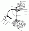Rasenmäher 22031 - Toro ProLine 21" Recycler Walk-Behind Mower (SN: 5900001 - 5999999) (1995) Ersatzteile IGNITION ASSEMBLY (MODEL NO. 47PR4-3)