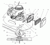 Rasenmäher 22031 - Toro ProLine 21" Recycler Walk-Behind Mower (SN: 6900001 - 6999999) (1996) Ersatzteile ENGINE ASSEMBLY