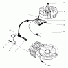 Rasenmäher 22031 - Toro ProLine 21" Recycler Walk-Behind Mower (SN: 8900001 - 8999999) (1998) Ersatzteile IGNITION ASSEMBLY (MODEL NO. 47PT7-3)
