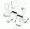 Rasenmäher 22035 - Toro Walk-Behind Mower (SN: 9000001 - 9006453) (1989) Ersatzteile GAS TANK ASSEMBLY