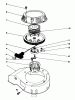 Rasenmäher 22035C - Toro Walk-Behind Mower (SN: 9000001 - 9999999) (1989) Ersatzteile RECOIL ASSEMBLY (MODEL NO. 47PJ8)