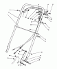 Rasenmäher 22036 - Toro Walk-Behind Mower (SN: 1000001 - 1999999) (1991) Ersatzteile HANDLE ASSEMBLY