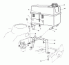 Rasenmäher 22037B - Toro ProLine 21" Recycler Mower (SN: 49000001 - 49999999) (1994) Ersatzteile GAS TANK ASSEMBLY