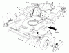 Rasenmäher 22037B - Toro ProLine 21" Recycler Mower (SN: 49000001 - 49999999) (1994) Ersatzteile HOUSING ASSEMBLY