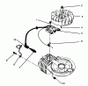 Rasenmäher 22037BC - Toro Walk-Behind Mower (SN: 5900001 - 5999999) (1995) Ersatzteile IGNITION ASSEMBLY (MODEL NO. 47PR4-3)