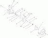 Rasenmäher 22038 - Toro 53cm Walk-Behind Mower (SN: 200000001 - 200999999) (2000) Ersatzteile GEAR CASE & REAR AXLE ASSEMBLY
