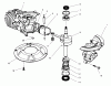 Rasenmäher 22038 - Toro Rear Bagger Mower (SN: 8900001 - 8999999) (1998) Ersatzteile CRANKSHAFT ASSEMBLY (MODEL NO. 47PT7-3)