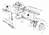 Rasenmäher 22038 - Toro Rear Bagger Mower (SN: 8900001 - 8999999) (1998) Ersatzteile GEAR CASE ASSEMBLY