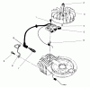 Rasenmäher 22038 - Toro Rear Bagger Mower (SN: 8900001 - 8999999) (1998) Ersatzteile IGNITION ASSEMBLY (MODEL NO. 47PT7-3)