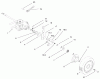 Rasenmäher 22040 - Toro Recycler Walk-Behind Mower (SN: 230000001 - 230999999) (2003) Ersatzteile GEAR CASE AND REAR WHEEL ASSEMBLY