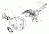 Rasenmäher 22040 - Toro Walk-Behind Mower (SN: 2000001 - 2999999) (1992) Ersatzteile MUFFLER ASSEMBLY (MODEL NO. 47PM1-3)
