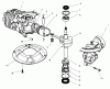 Rasenmäher 22040 - Toro Walk-Behind Mower (SN: 7900001 - 7999999) (1997) Ersatzteile CRANKSHAFT (ASSEMBLY MODEL NO. 47PT6-3)