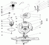 Rasenmäher 22043 - Toro Walk-Behind Mower (SN: 4900001 - 4999999) (1994) Ersatzteile BLADE BRAKE CLUTCH ASSEMBLY