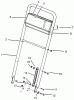 Rasenmäher 22043 - Toro Walk-Behind Mower (SN: 5900001 - 5999999) (1995) Ersatzteile HANDLE ASSEMBLY