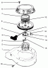 Rasenmäher 22043 - Toro Walk-Behind Mower (SN: 4900001 - 4999999) (1994) Ersatzteile RECOIL ASSEMBLY (MODEL NO. 47PR4-7)