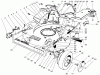 Rasenmäher 22043 - Toro Walk-Behind Mower (SN: 6900001 - 6999999) (1996) Ersatzteile HOUSING ASSEMBLY