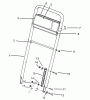 Rasenmäher 22044BC - Toro Walk-Behind Mower (SN: 5900001 - 5999999) (1995) Ersatzteile HANDLE ASSEMBLY