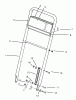 Rasenmäher 22045B - Toro Walk-Behind Mower (SN: 6900001 - 6999999) (1996) Ersatzteile HANDLE ASSEMBLY