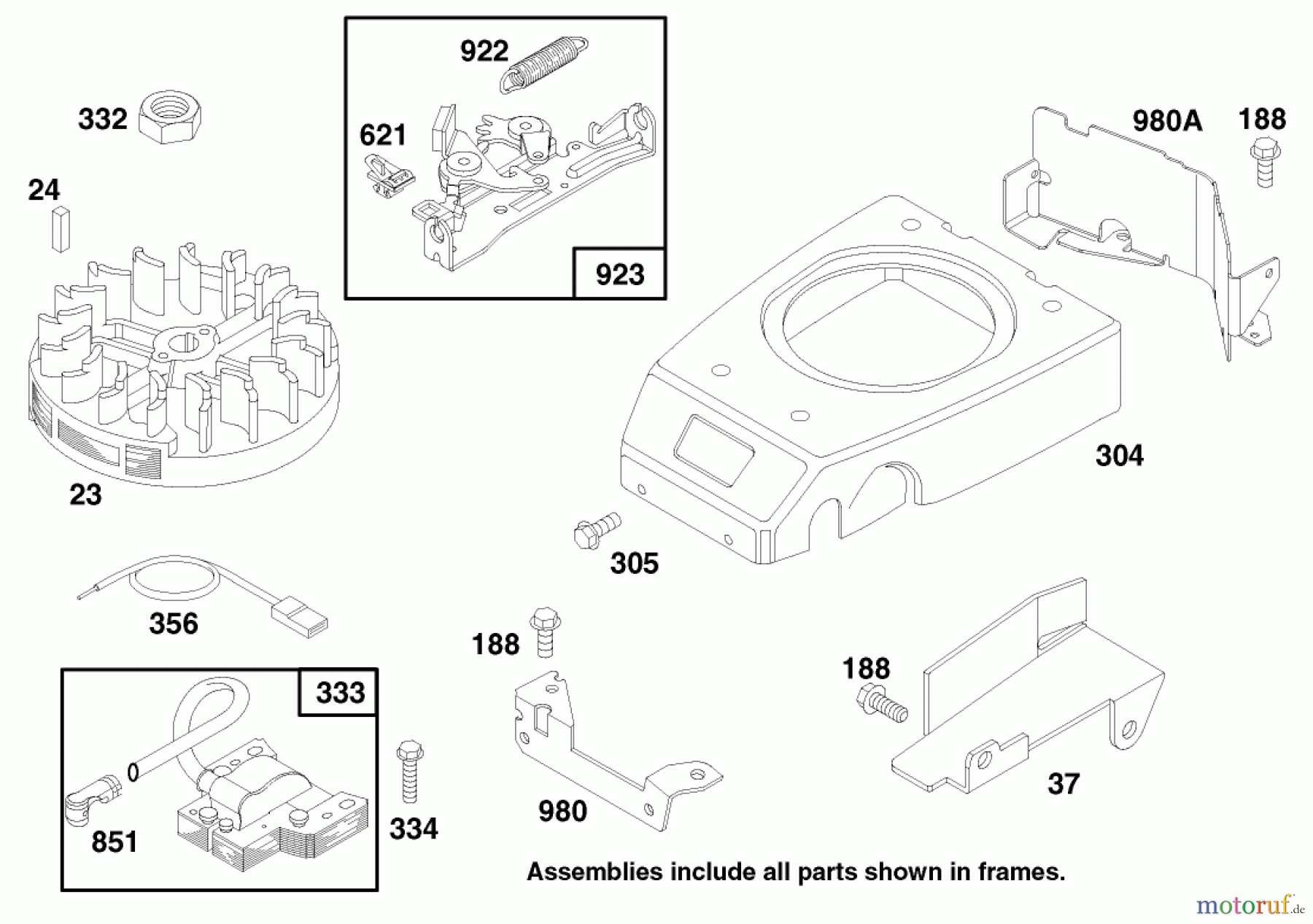  Rasenmäher 22140 - Toro Recycler Mower (SN: 790000001 - 799999999) (1997) ENGINE GTS 150 #6