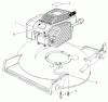 Rasenmäher 22142 - Toro Walk-Behind Mower (SN: 7900001 - 7999999) (1997) Ersatzteile ENGINE ASSEMBLY
