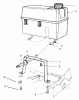 Rasenmäher 22142 - Toro Walk-Behind Mower (SN: 7900001 - 7999999) (1997) Ersatzteile GAS TANK ASSEMBLY