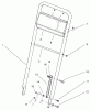 Rasenmäher 22142 - Toro Walk-Behind Mower (SN: 7900001 - 7999999) (1997) Ersatzteile HANDLE ASSEMBLY