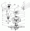 Rasenmäher 22151 - Toro Walk-Behind Mower (SN: 2000001 - 2999999) (1992) Ersatzteile BLADE BRAKE CLUTCH ASSEMBLY