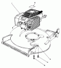 Rasenmäher 22151 - Toro Walk-Behind Mower (SN: 2000001 - 2999999) (1992) Ersatzteile ENGINE ASSEMBLY
