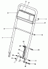 Rasenmäher 22151 - Toro Walk-Behind Mower (SN: 2000001 - 2999999) (1992) Ersatzteile HANDLE ASSEMBLY
