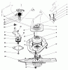 Rasenmäher 22151 - Toro Walk-Behind Mower (SN: 3900001 - 3900855) (1993) Ersatzteile BLADE BRAKE CLUTCH ASSEMBLY
