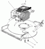 Rasenmäher 22151 - Toro Walk-Behind Mower (SN: 3900001 - 3900855) (1993) Ersatzteile ENGINE ASSEMBLY
