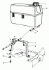 Rasenmäher 22151 - Toro Walk-Behind Mower (SN: 3900001 - 3900855) (1993) Ersatzteile GAS TANK ASSEMBLY