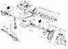 Rasenmäher 22151 - Toro Walk-Behind Mower (SN: 3900001 - 3900855) (1993) Ersatzteile GEAR CASE ASSEMBLY