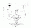 Rasenmäher 22151 - Toro Walk-Behind Mower (SN: 5900001 - 5999999) (1995) Ersatzteile BLADE BRAKE CLUTCH ASSEMBLY