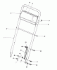 Rasenmäher 22151 - Toro Walk-Behind Mower (SN: 5900001 - 5999999) (1995) Ersatzteile HANDLE ASSEMBLY