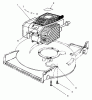 Rasenmäher 22154B - Toro Walk-Behind Mower (SN: 6900001 - 6999999) (1996) Ersatzteile ENGINE ASSEMBLY