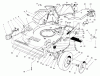 Rasenmäher 22154B - Toro Walk-Behind Mower (SN: 6900001 - 6999999) (1996) Ersatzteile HOUSING ASSEMBLY