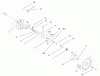 Rasenmäher 22162 - Toro Recycler Mower (SN: 210000001 - 210999999) (2001) Ersatzteile GEAR CASE & REAR WHEEL ASSEMBLY