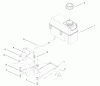 Rasenmäher 22162 - Toro Recycler Mower (SN: 8900001 - 8999999) (1998) Ersatzteile FUEL TANK ASSEMBLY