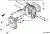 Rasenmäher 22168 - Toro 21" Heavy-Duty Recycler Mower (SN: 240000001 - 240999999) (2004) Ersatzteile CYLINDER HEAD ASSEMBLY HONDA GXV160K1-N1AH