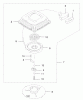 Rasenmäher 22170 - Toro Recycler Mower (SN: 220000001 - 220999999) (2002) Ersatzteile RECOIL STARTER ASSEMBLY