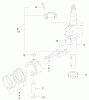 Rasenmäher 22171 - Toro Recycler Mower (SN: 220000001 - 220999999) (2002) Ersatzteile PISTON AND CRANKSHAFT ASSEMBLY