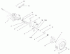 Rasenmäher 22172 - Toro Recycler Mower (SN: 200000001 - 200999999) (2000) Ersatzteile REAR AXLE ASSEMBLY