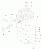 Rasenmäher 22172 - Toro Recycler Mower (SN: 220000001 - 220999999) (2002) Ersatzteile FLYWHEEL AND IGNITION ASSEMBLY