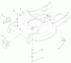 Rasenmäher 22172 - Toro Recycler Mower (SN: 210000001 - 210999999) (2001) Ersatzteile HOUSING ASSEMBLY 98-7146