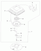 Rasenmäher 22173 - Toro 53cm Heavy-Duty Recycler Mower (SN: 230000001 - 230999999) (2003) Ersatzteile RECOIL STARTER ASSEMBLY